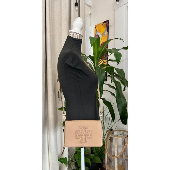 ✺✺ AUTHENTIC TORY BURCH BROWN HARPER HANDBAG ✺✺ - Picture 10 of 11